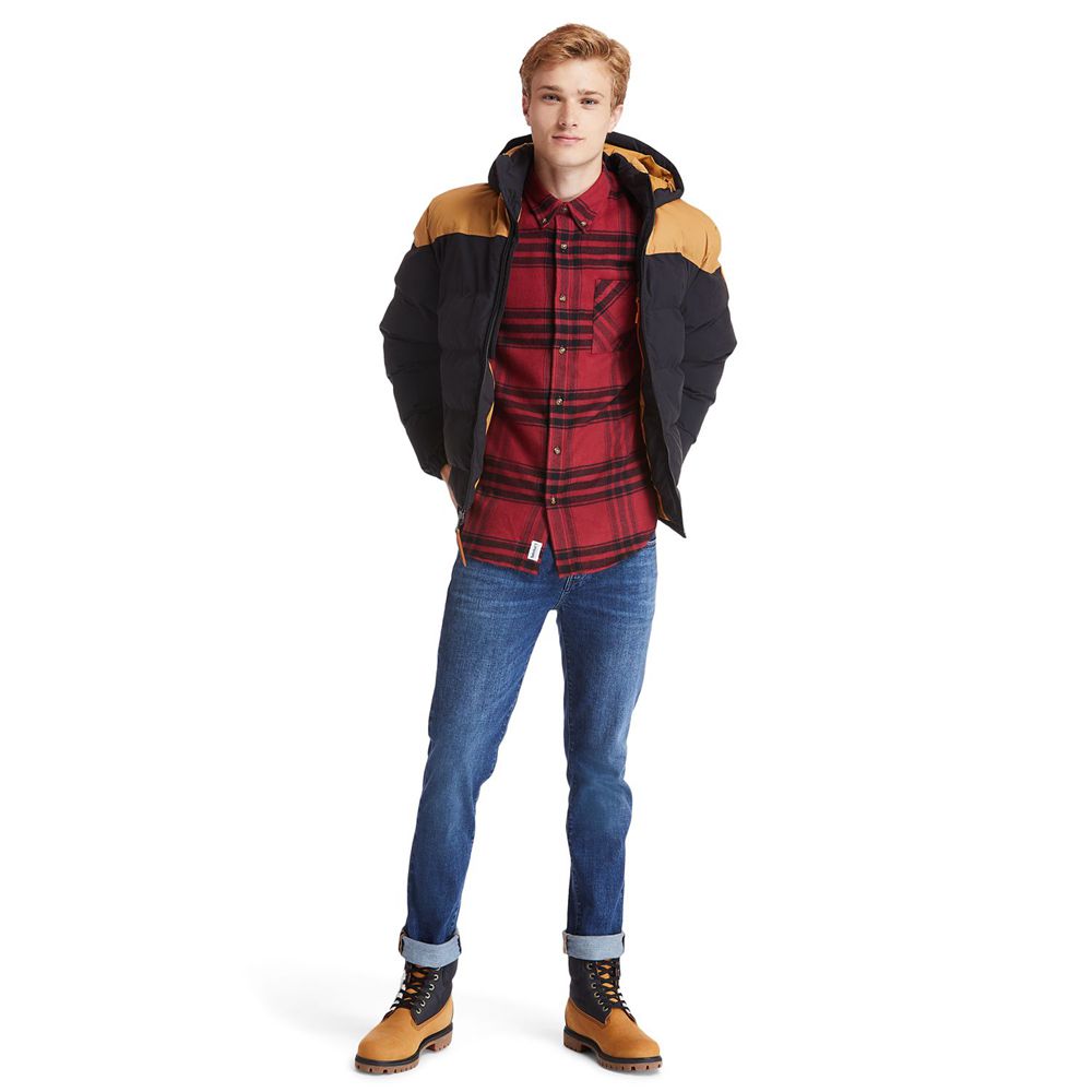 Jaqueta Masculino - Timberland Welch Mountain Warm Inverno - JVHBW5367 - Marrom/Pretas